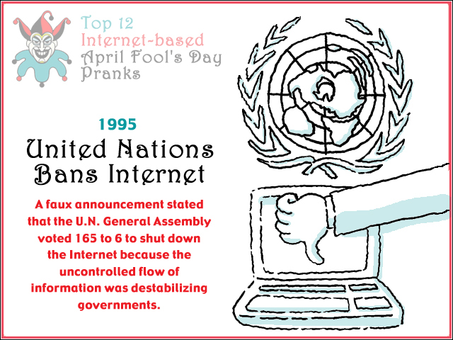 UN bans Internet